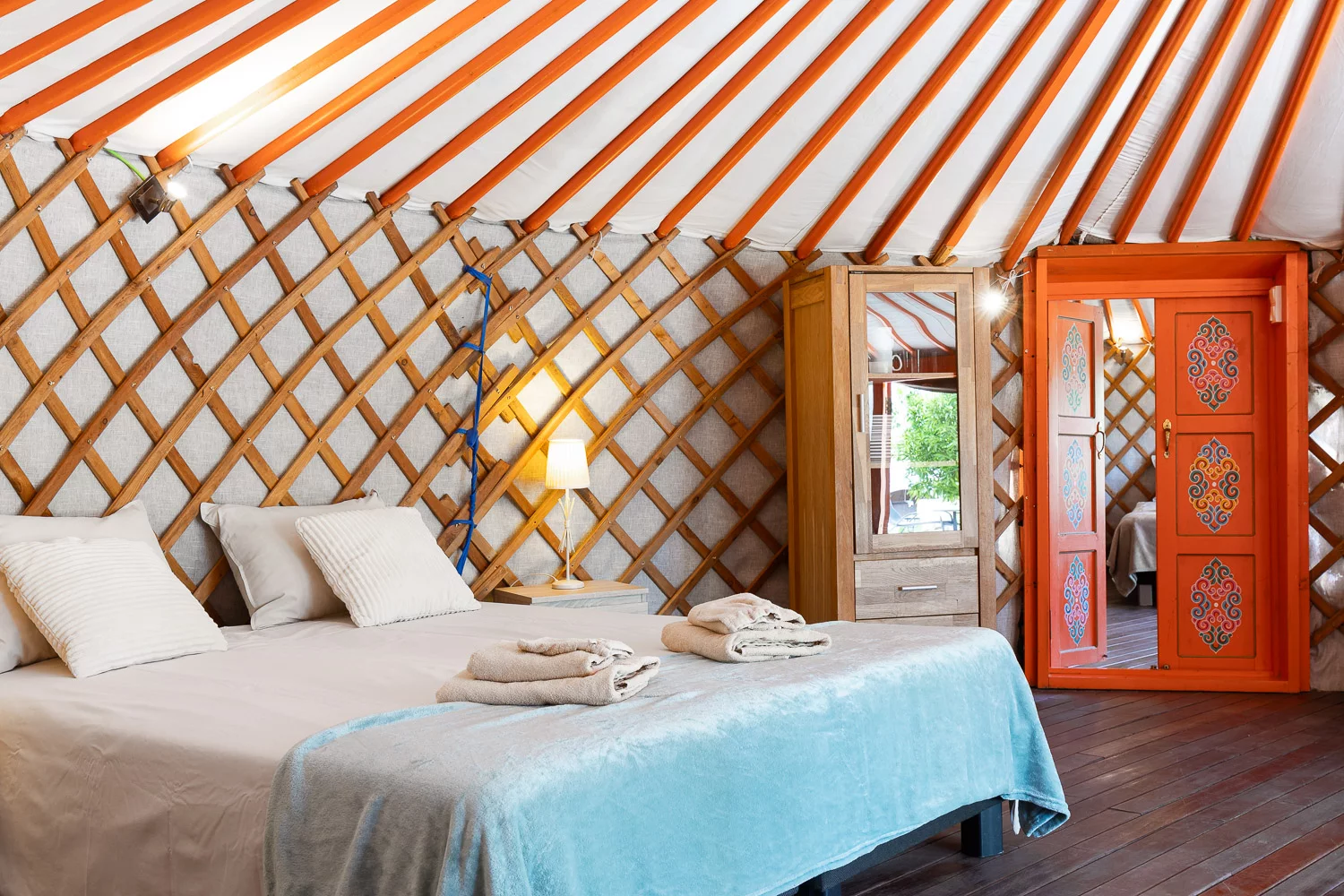 La granja de antonio kleinschalig vakantiepark appartementen andalusie spanje vakantie woning verhuur alhaurin el grande malaga bed en breakfast benb Yurt 05.jpg
