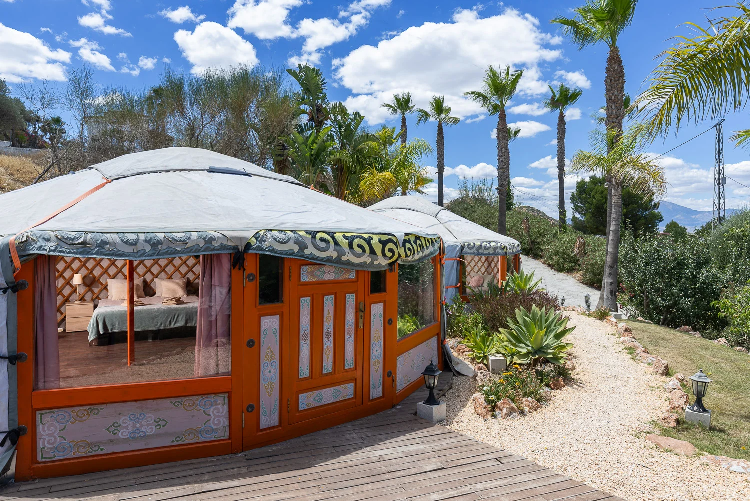La granja de antonio kleinschalig vakantiepark appartementen andalusie spanje vakantie woning verhuur alhaurin el grande malaga bed en breakfast benb Yurt 06.jpg