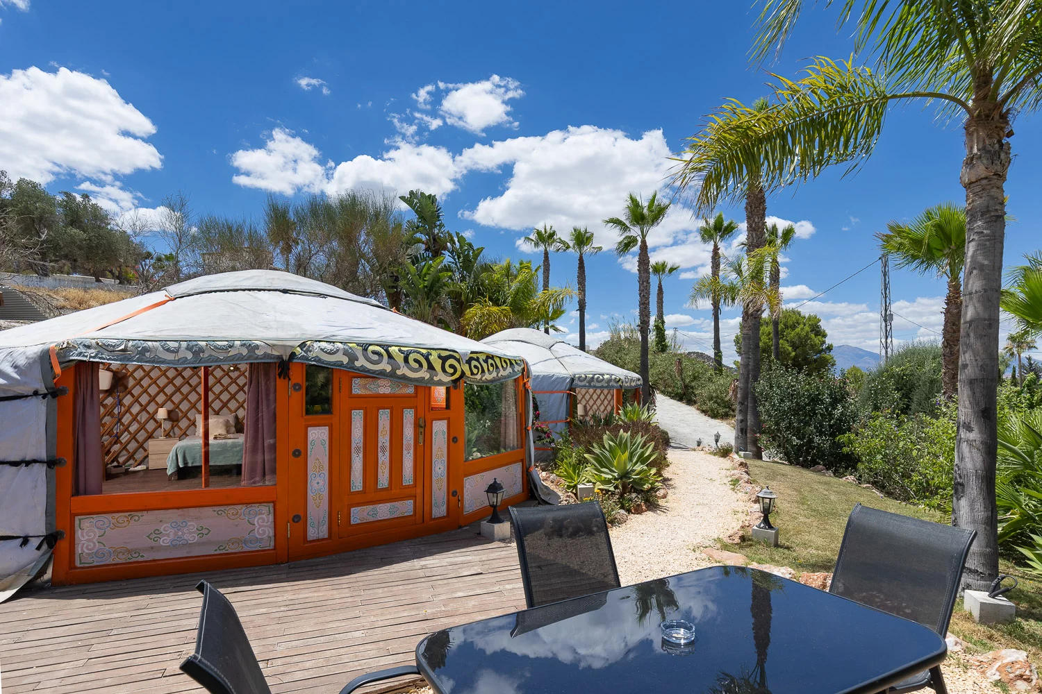 La granja de antonio kleinschalig vakantiepark appartementen andalusie spanje vakantie woning verhuur alhaurin el grande malaga bed en breakfast benb Yurt 07.jpg